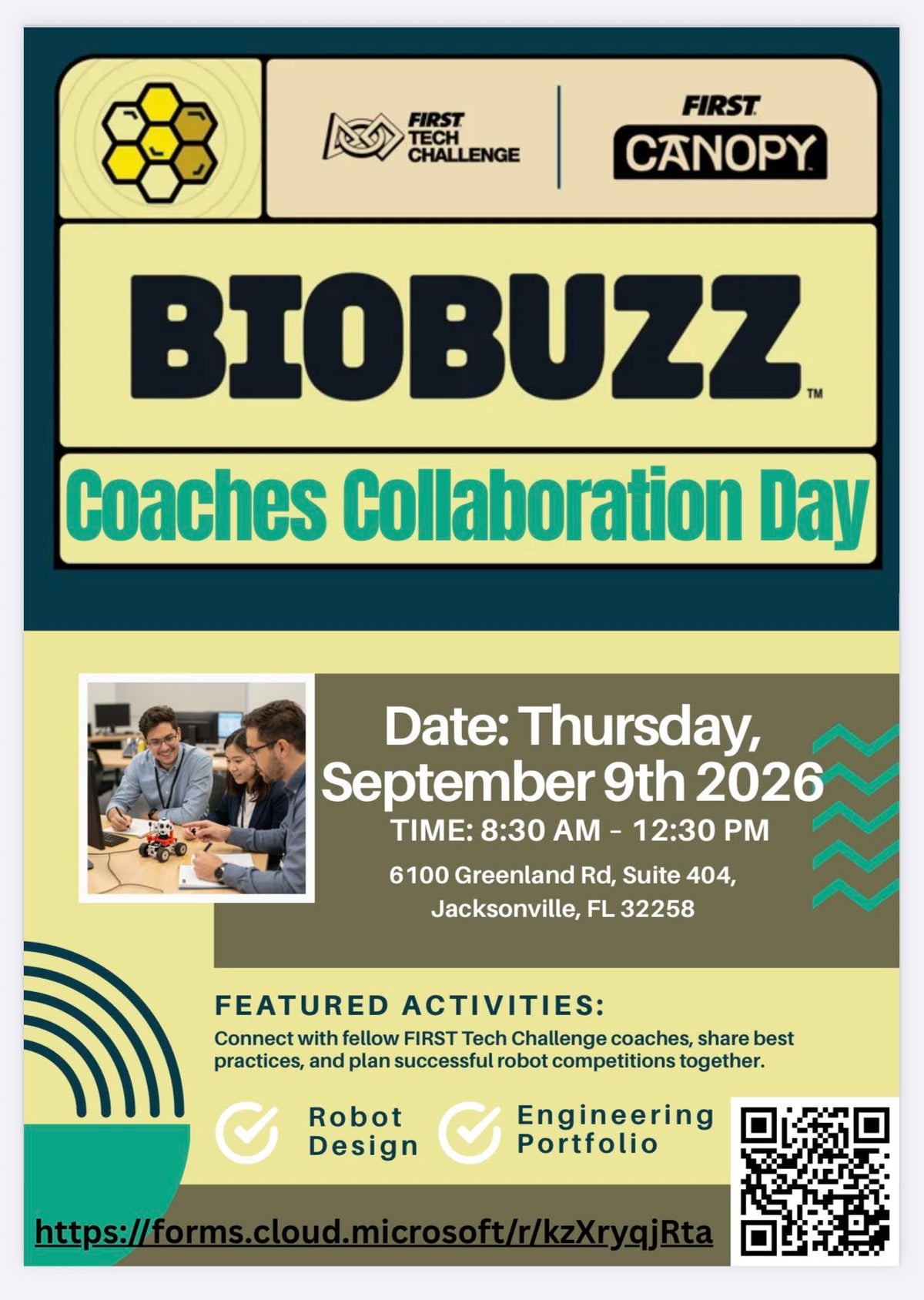 Duval County Metal Robotics Coaches Collaboration Day